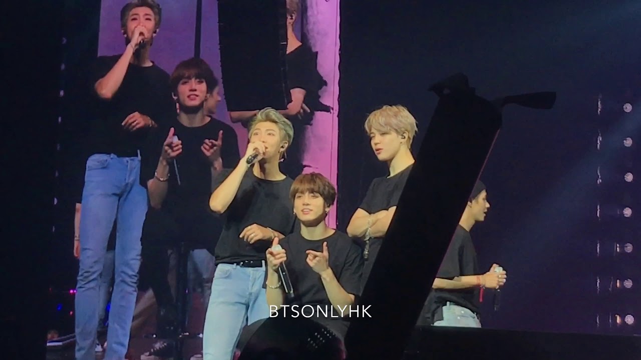 181010 ANSWER BTS(방탄소년단) Love Yourself Tour in London 1080p Fancam