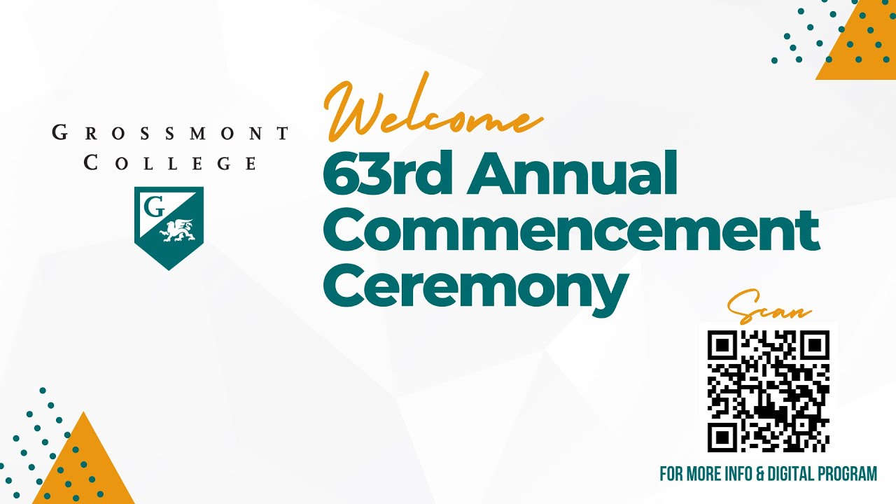 Grossmont College Commencement 2024 Livestream