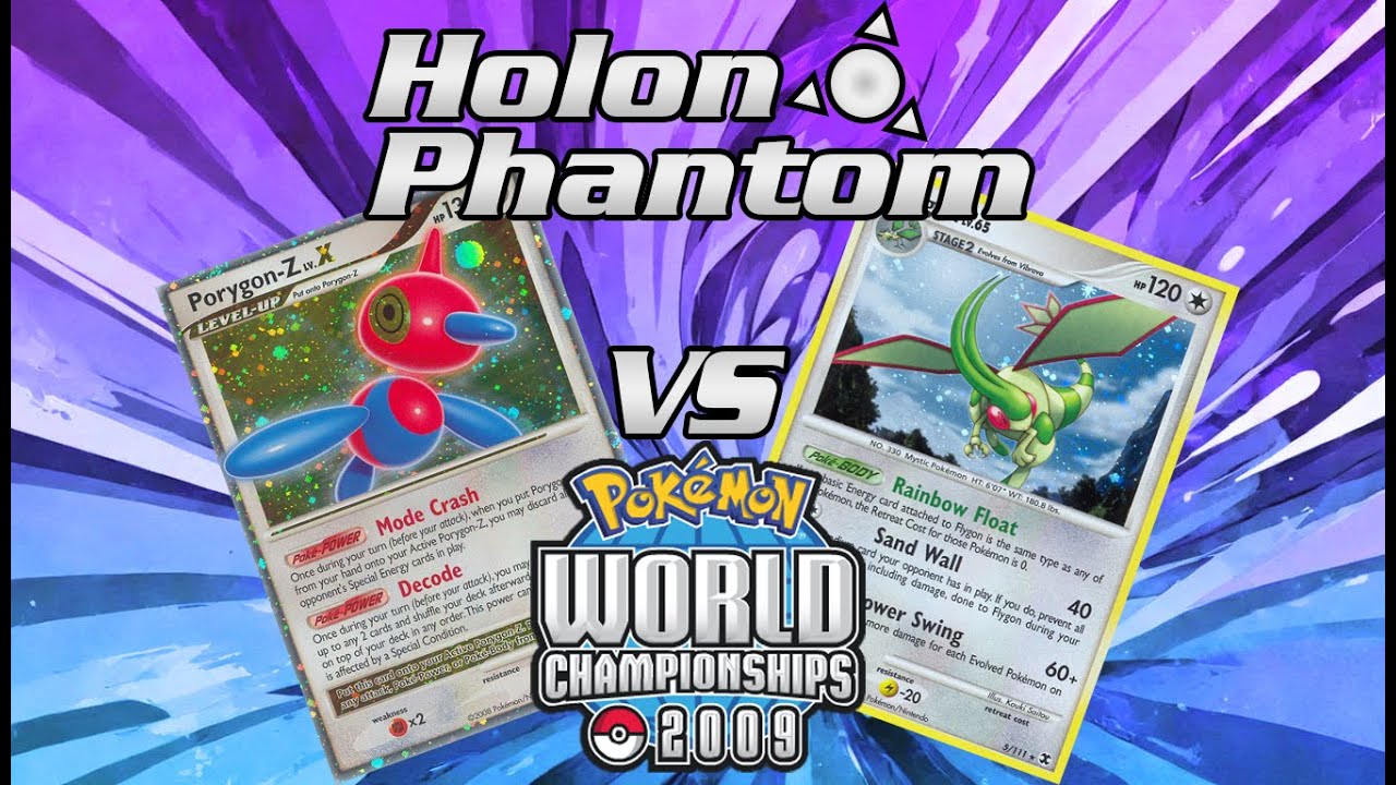 Retro Format 2009 Pokemon TCG Battle! Porygon-Z Vs Flygon/Machamp!