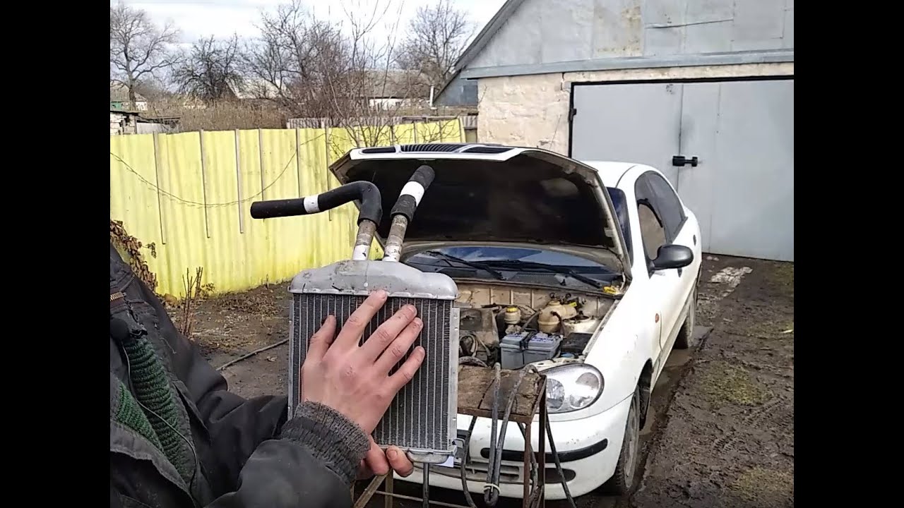 Метод промивання двигуна та радіатора пічки із системи водопостачання будинка!