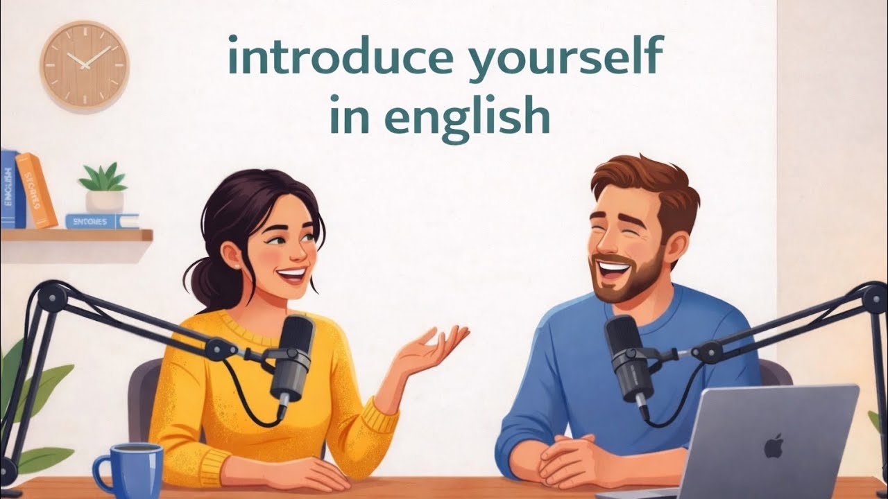 Introduce Yourself in English (Day 1) | Daily English Practice 🔥😱