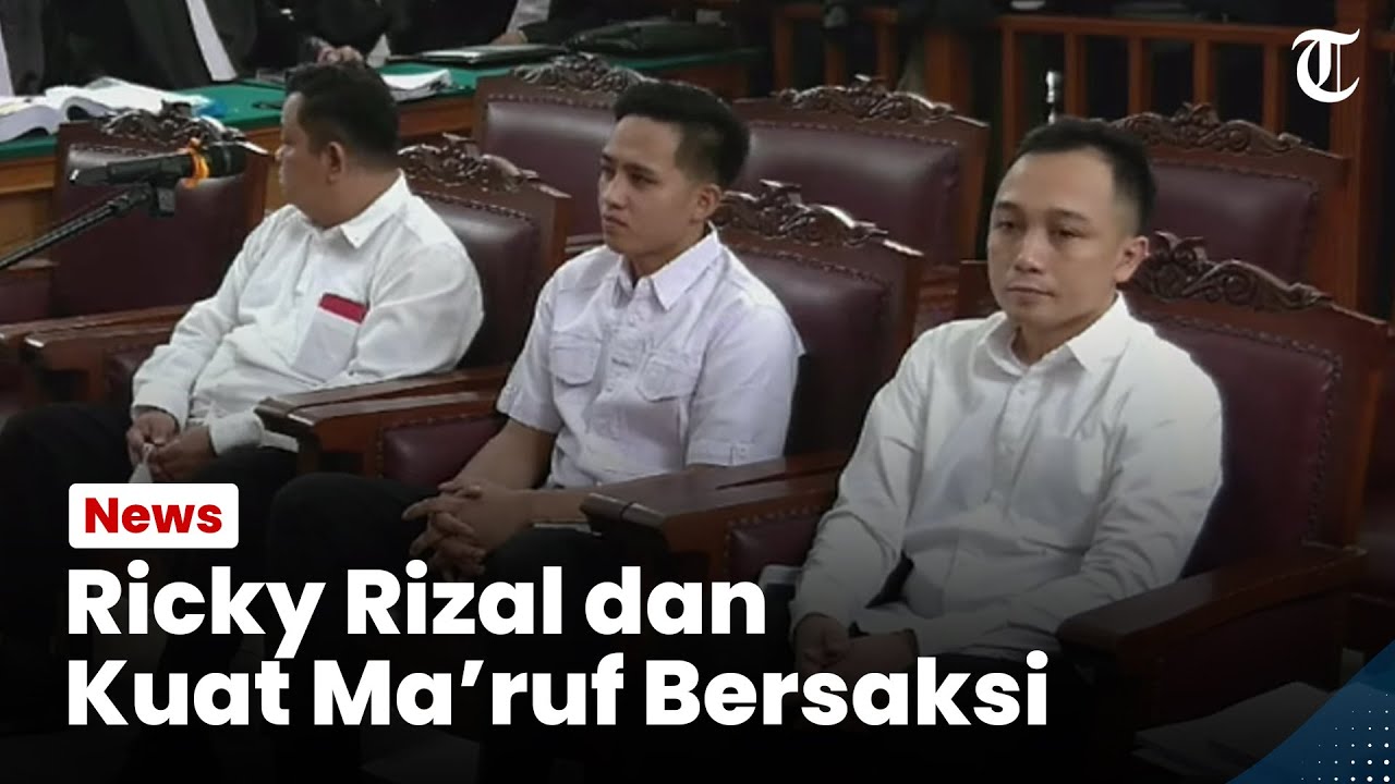 🔴LIVE | Kuat Maruf & Ricky Rizal Jadi Saksi Sidang Bharada E soal Kasus Brigadir J