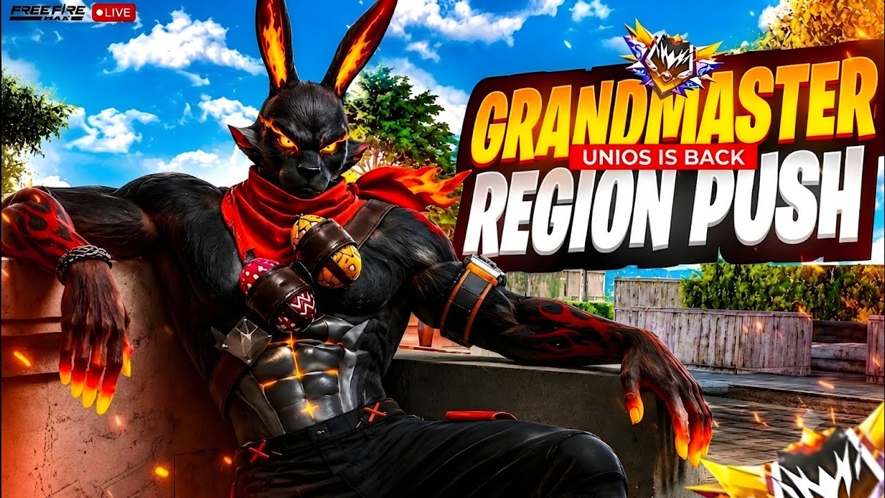 CSR PUSH TO REGION 999+ ⭐🚀 GO FOR 9K 🔥😎 #unioslive #freefirelive #fflive