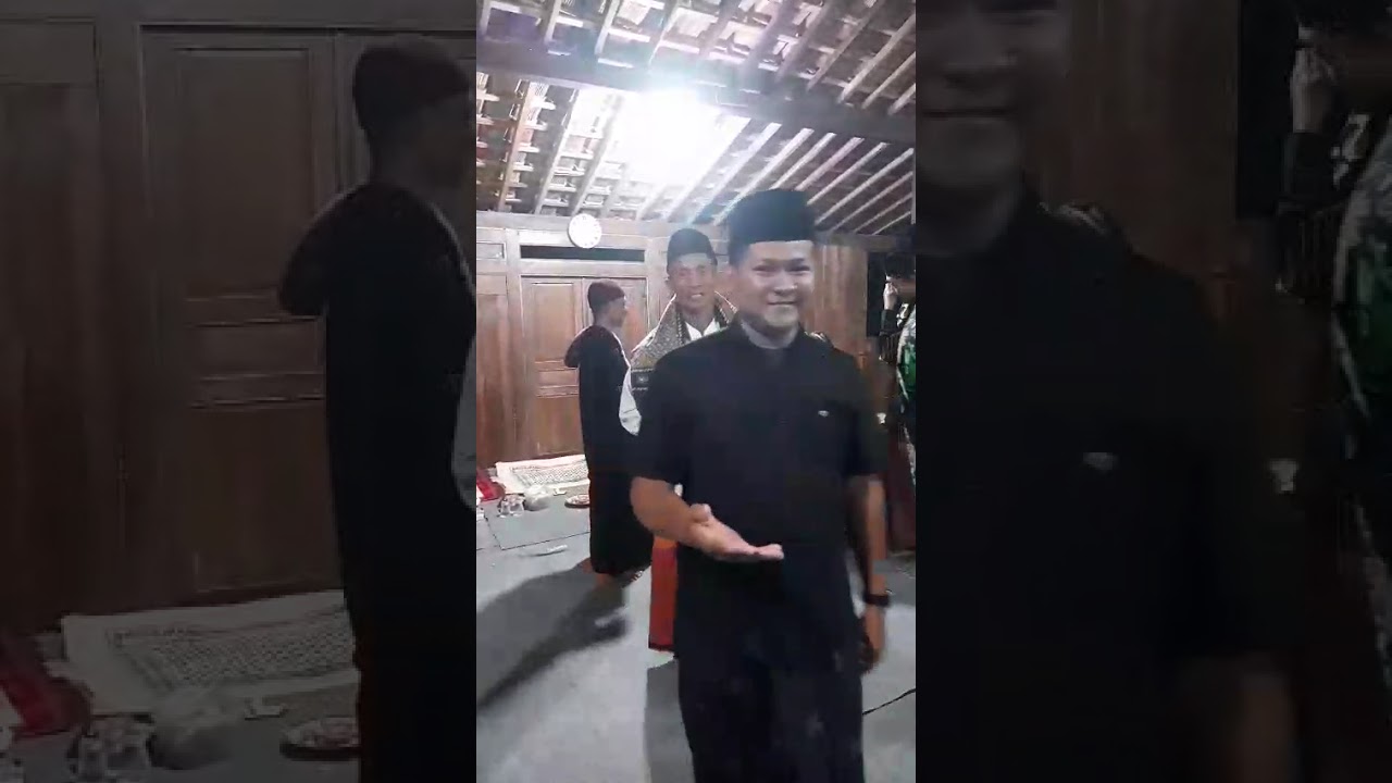 Momen pamitan acara lapanan malam Sabtu Wage di puncak Pakem Sukolilo Pati 