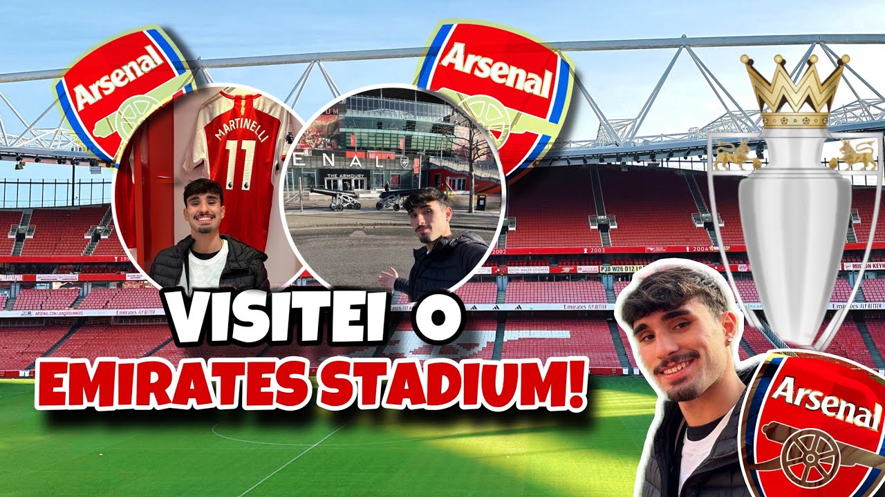 TOUR NO ESTÁDIO DO ARSENAL! | EUTROTRIP #4