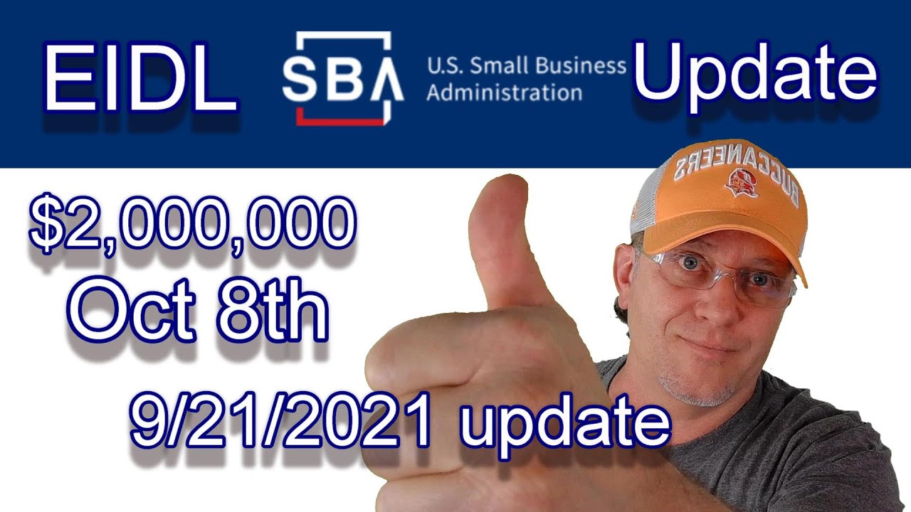 🤑Breaking 🤑SBA EIDL update 🤑2 MILLION DOLLAR EIDL LOANS 🤑go out on OCT 8th