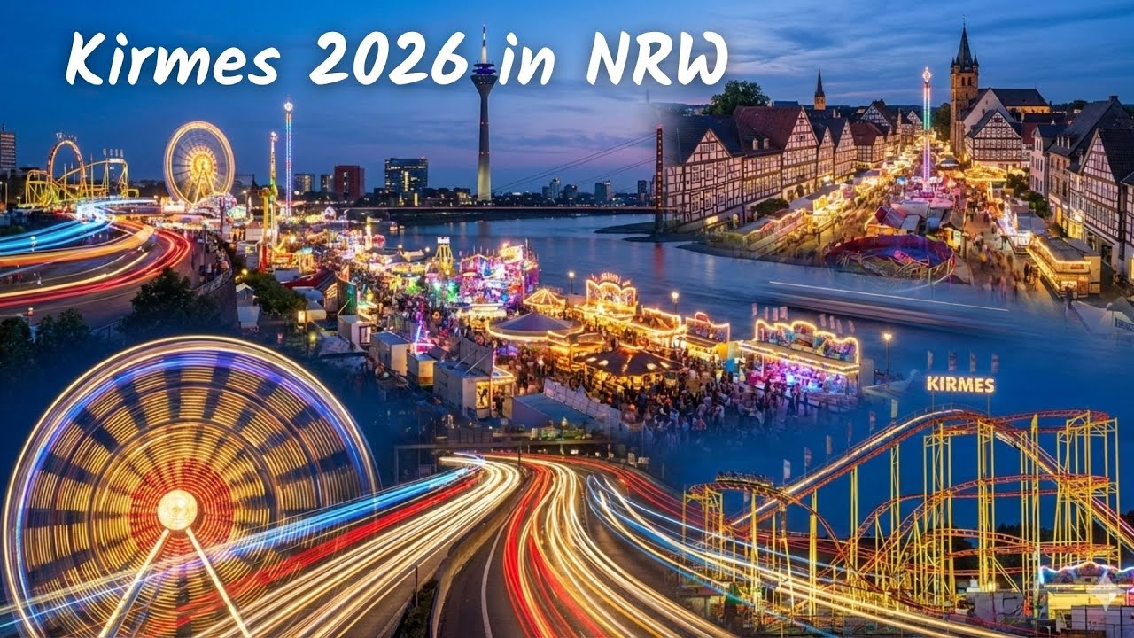 Kirmestermine 2026 in NRW 🎡 Ein unvergessliches Kirmes-Jahr|Ihr Wegweiser für die Volksfeste in NRW