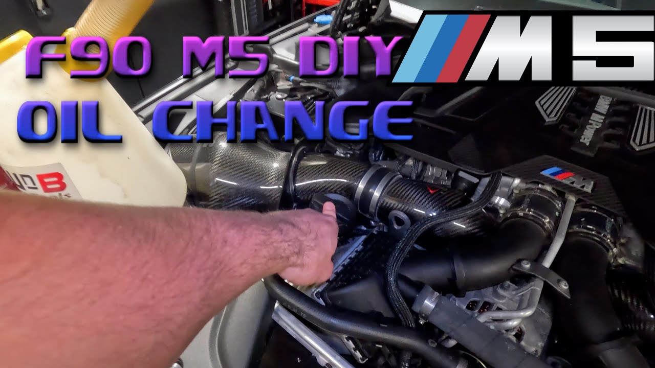 Сделай сам: BMW F90 M5: как заменить масло в двигателе