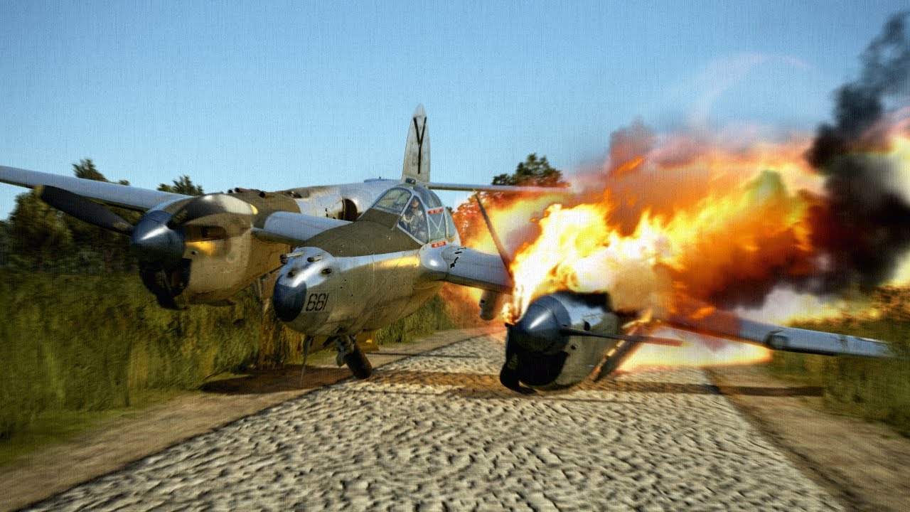 Realistic Plane Crashes, Fails & Crash Landings! 356 | IL-2 Sturmovik | Flight Simulator Crashes