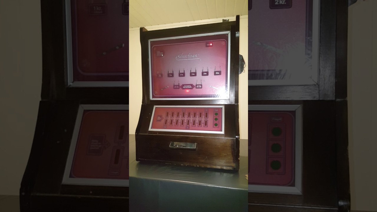 Silverfinger kronespill / knipsekasse / spilleautomat