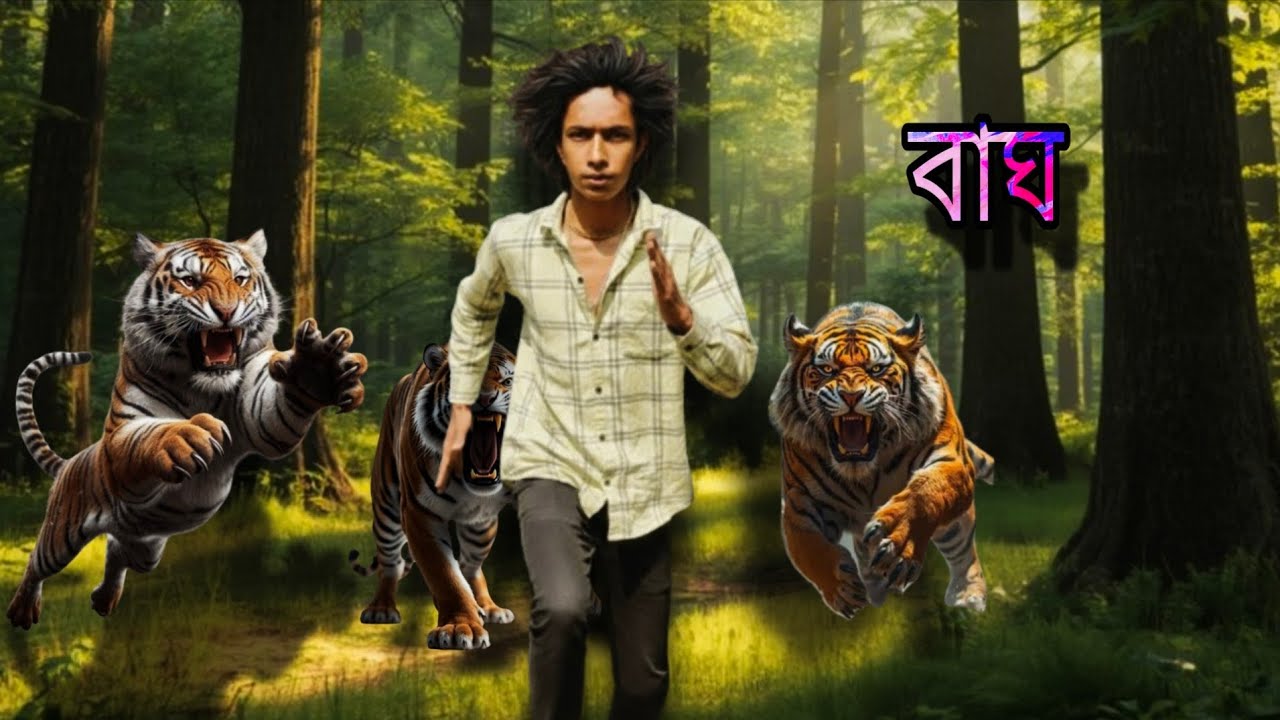 জঙ্গলের ভেতরে হঠাৎ বাঘ!। চোখের সামনে বিপদ| দৌড় না দিলে শেষ | Horror Jungle Vlog