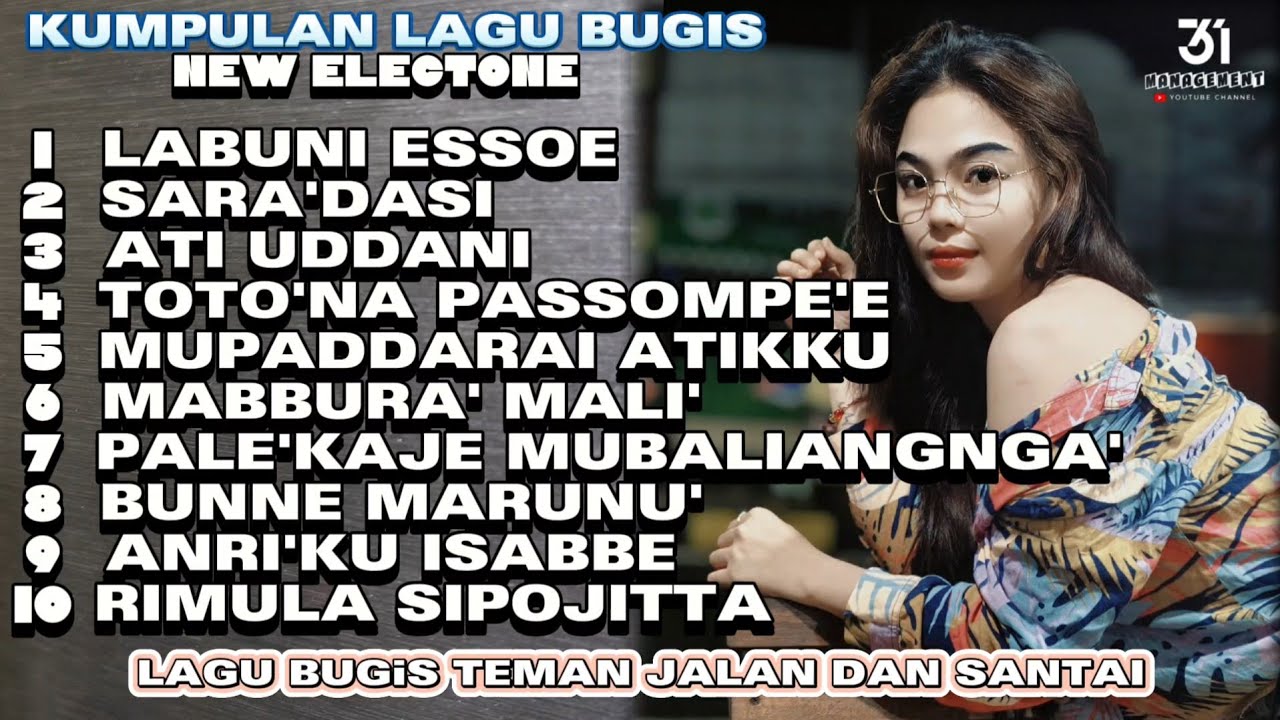 🔰KUMPULAN LAGU BUGIS TOP VIRAL [2024] SELEKSI LAGU BUGIS PILIHAN - KOMPILASI LAGU BUGIS ELEKTON