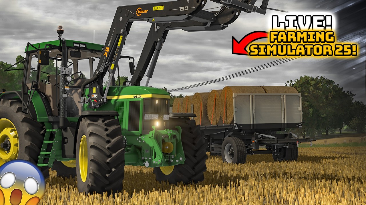 🔴LIVE! - Napompowany jak teść🤫 Farming Simulator 25🔥#fs25 #farmingsimulator25