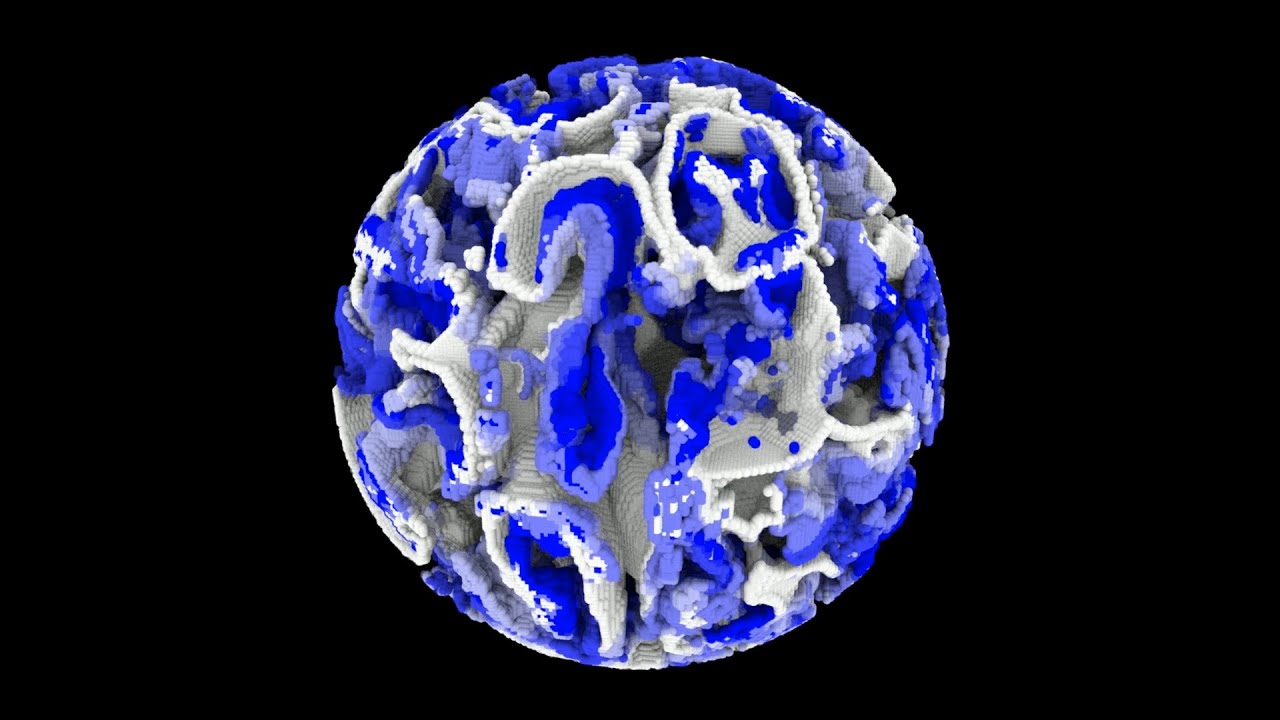 3D Cyclic Cellular Automata