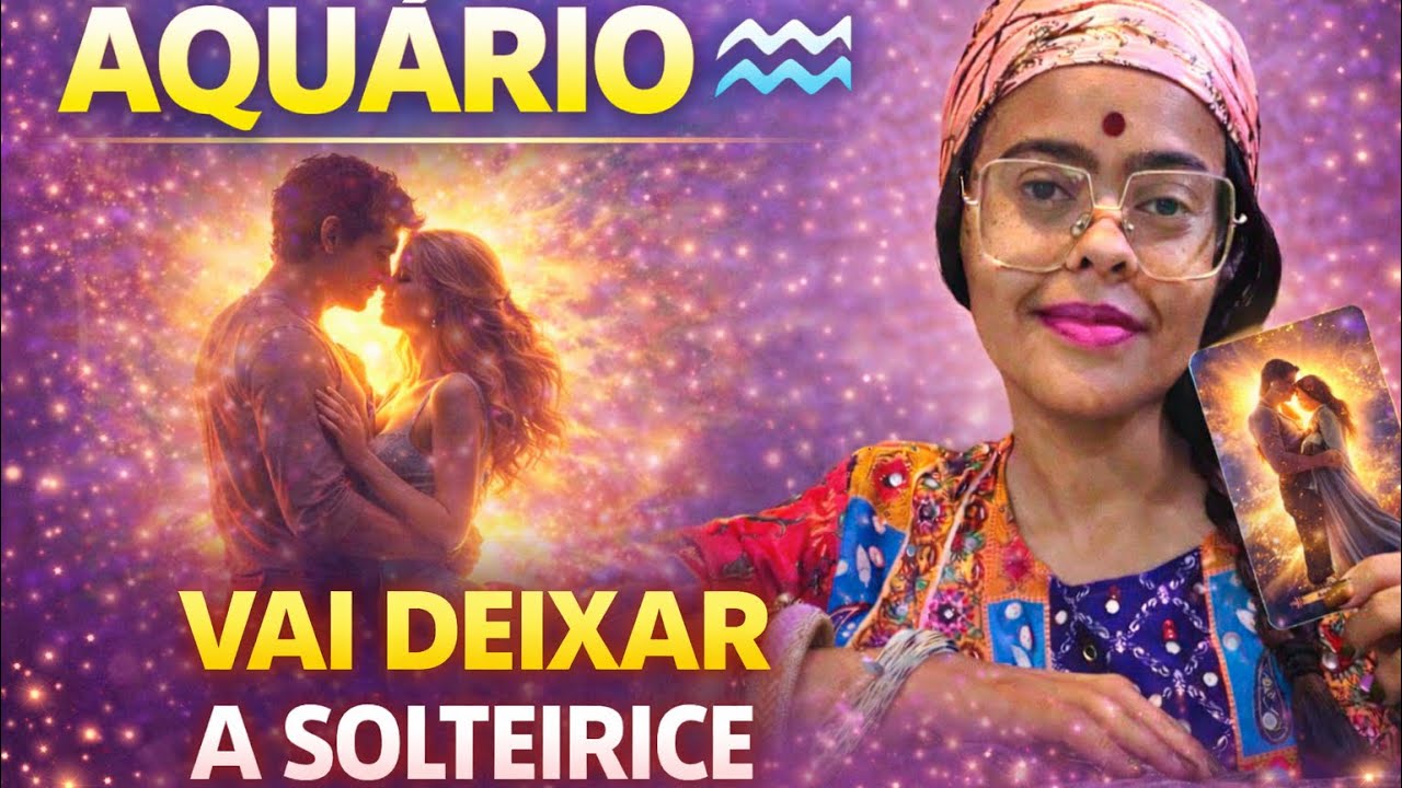 AQUÁRIO ♒️ Uma nova paixão para te fazer sair da solteirice 