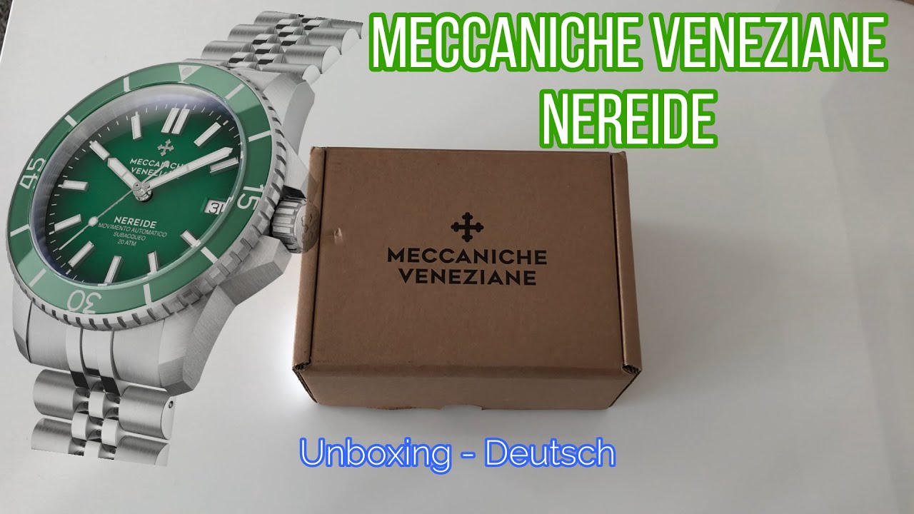 Unboxing - Meccaniche Veneziane Nereide - Deutsch