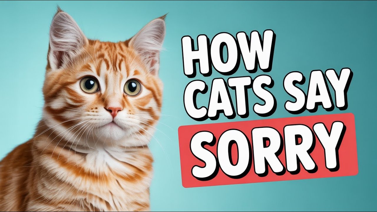 How Do Cats Apologize to Humans?