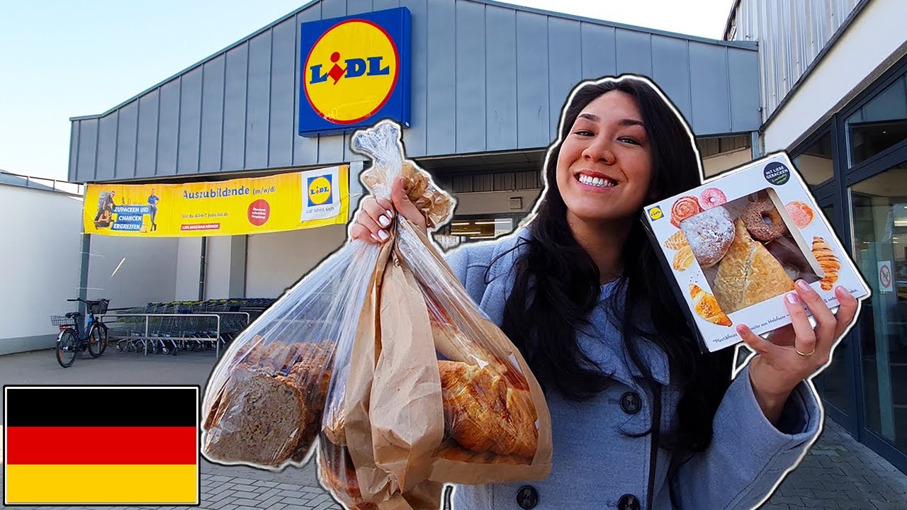 Trying EVERY Bakery Item at GERMAN LIDL (for the First Time)!