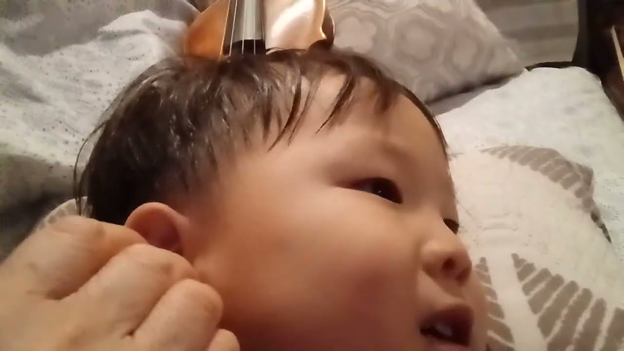 저녁 샤워하고 귀 코솜방망 