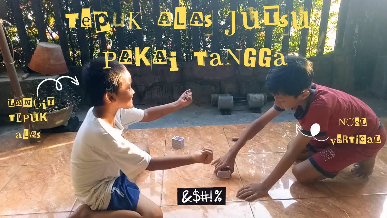 #28 LANGIT TEPUK ALAS # COBA TEPUK KARTU TANGGA| SENGGOL DONG