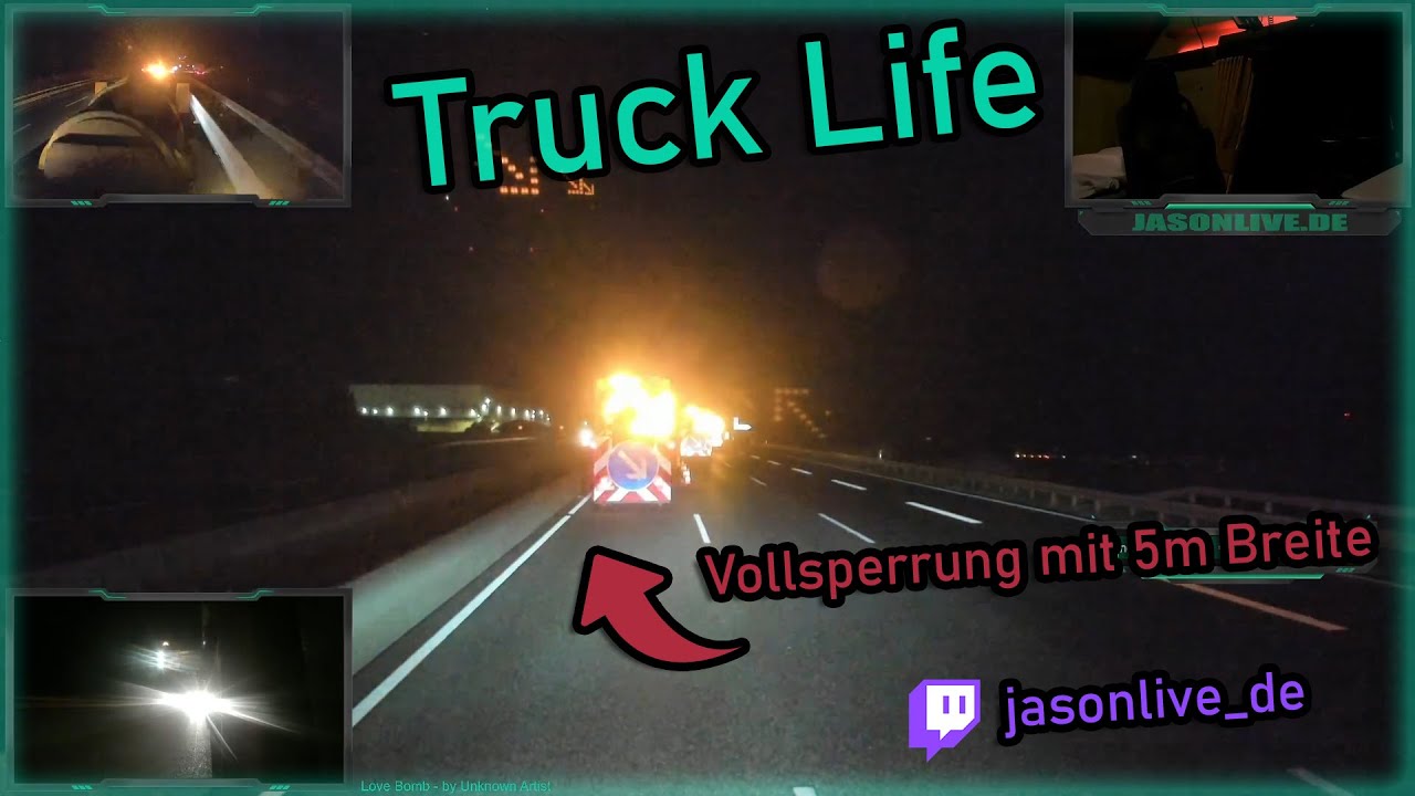 A5 Vollsperrung mit Spezial Auftrag | Jason Live