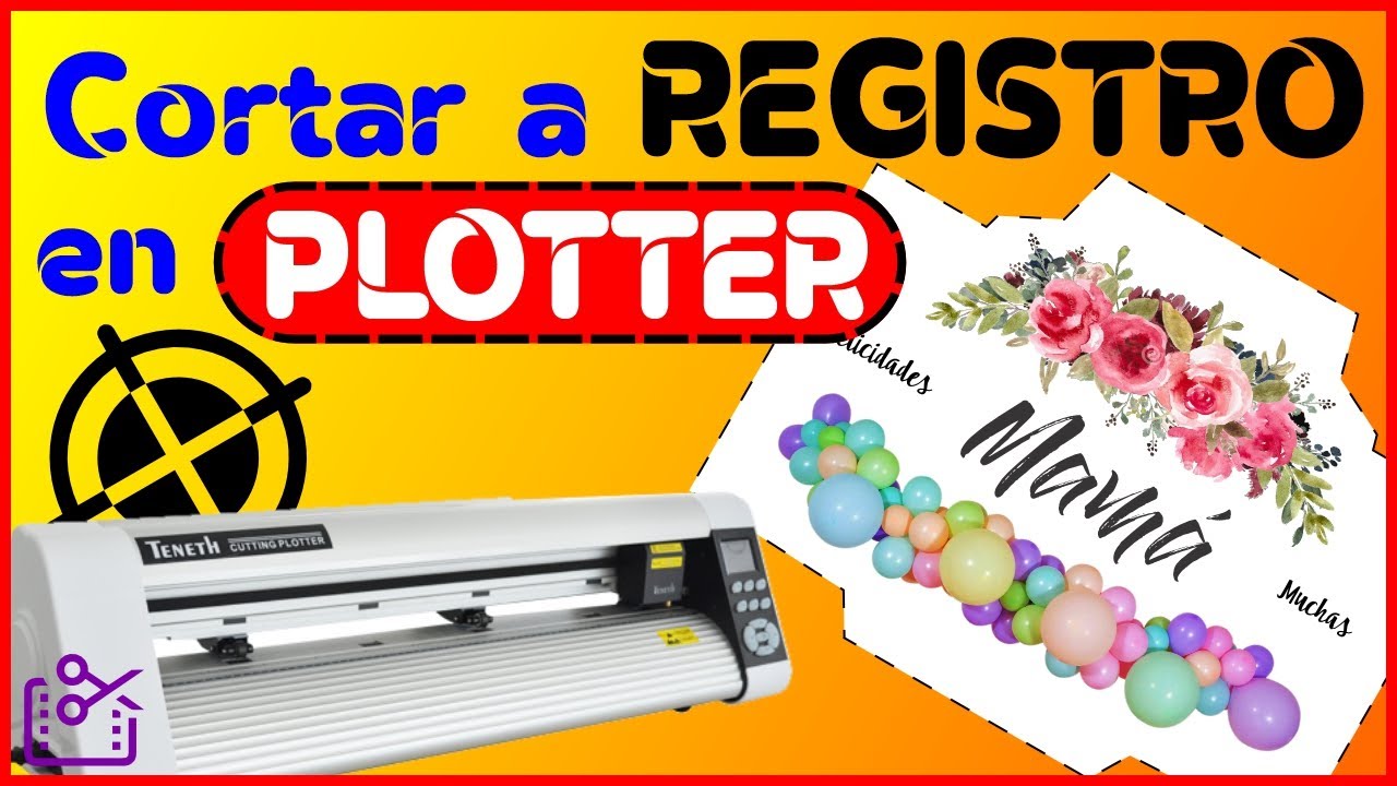 Corte a registro en Plotter Teneth 24