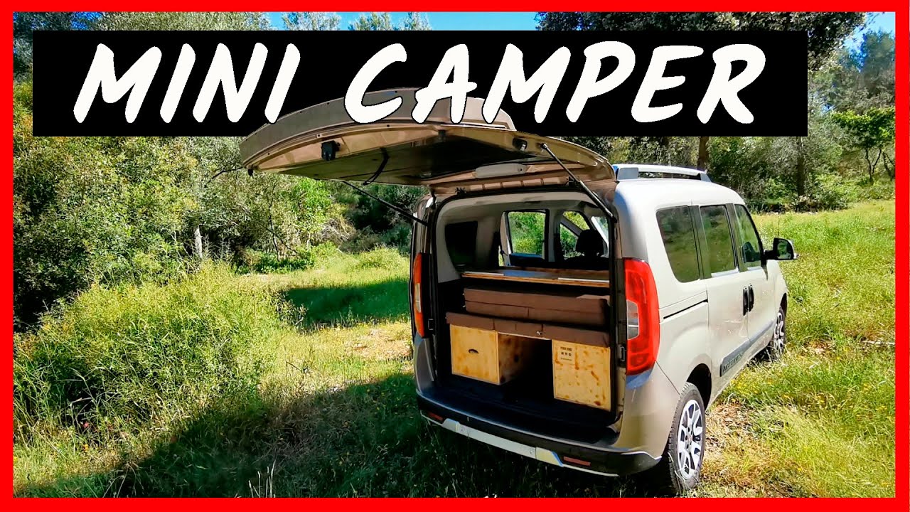FIAT DOBLO CAMPER!! 😍 mini camper lista para disfrutar!