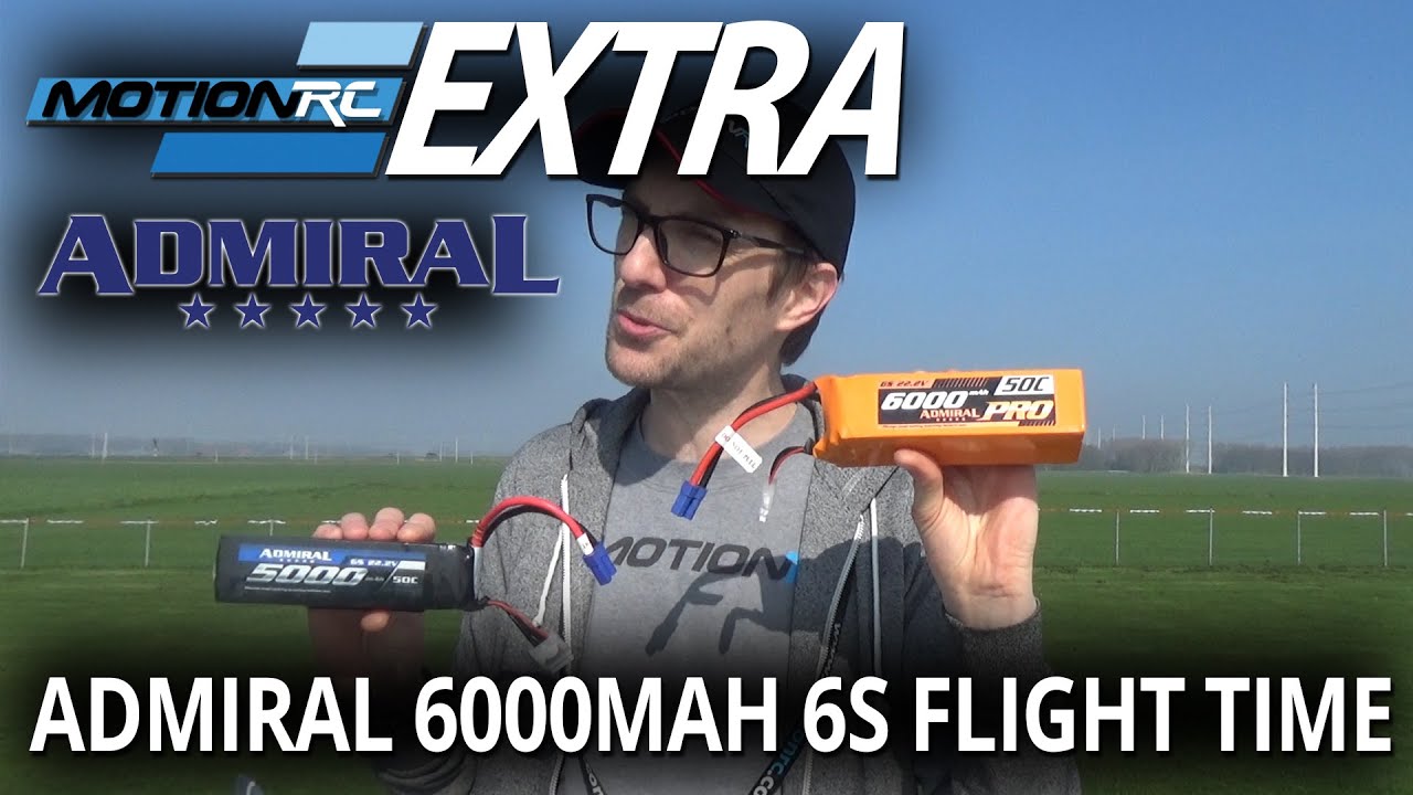 Тестовый полет Admiral Pro 6000mAh 6S — Motion RC