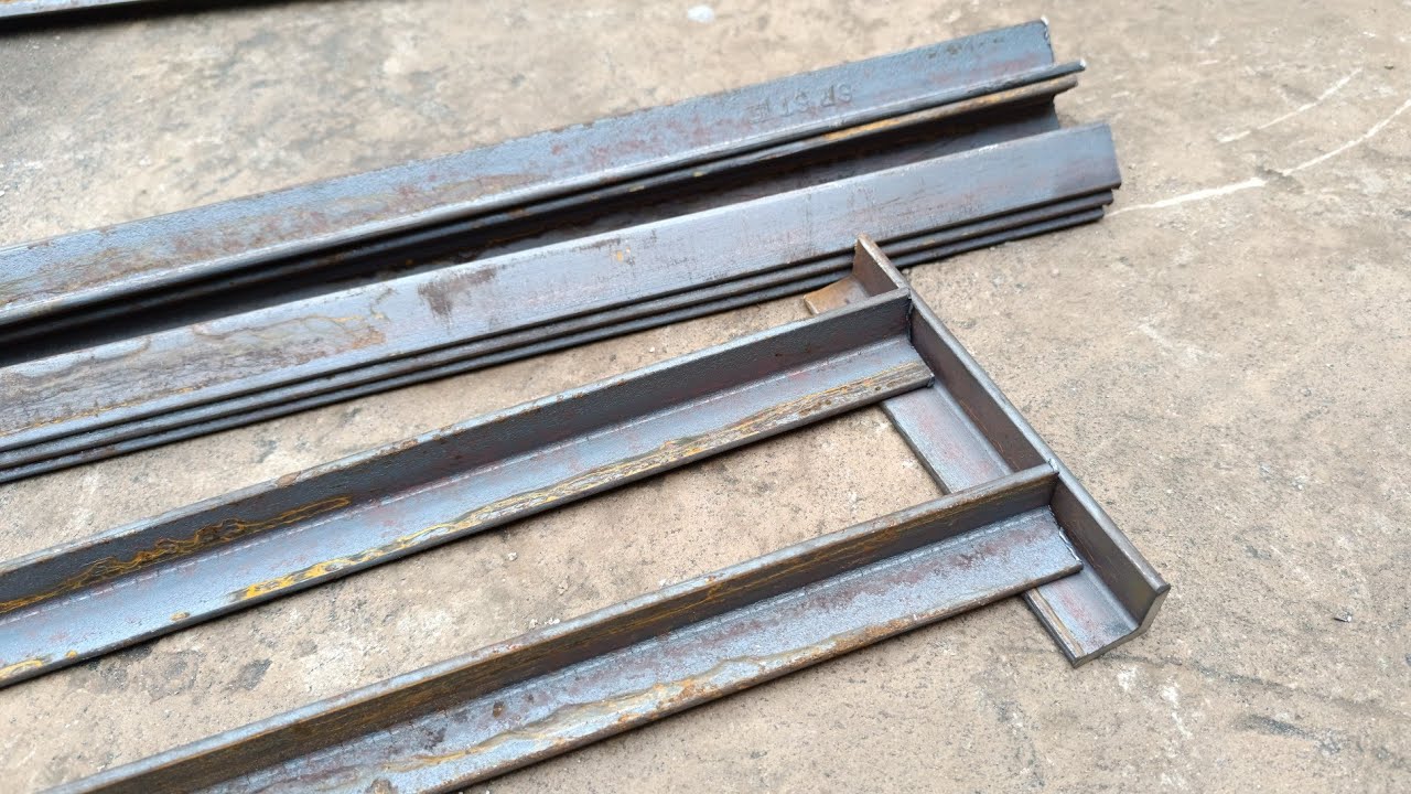 how to Build A Metal Window / Angle iron Window Frame / Metal Window Design / Window Grill Design