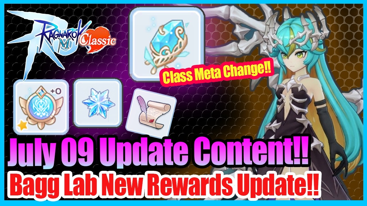 Skip Bagg Laboratory!! July09 Update Content!! [Ragnarok Mobile Classic]