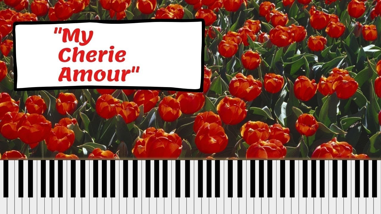 My Cherie Amour Intro - Easy piano tutorial