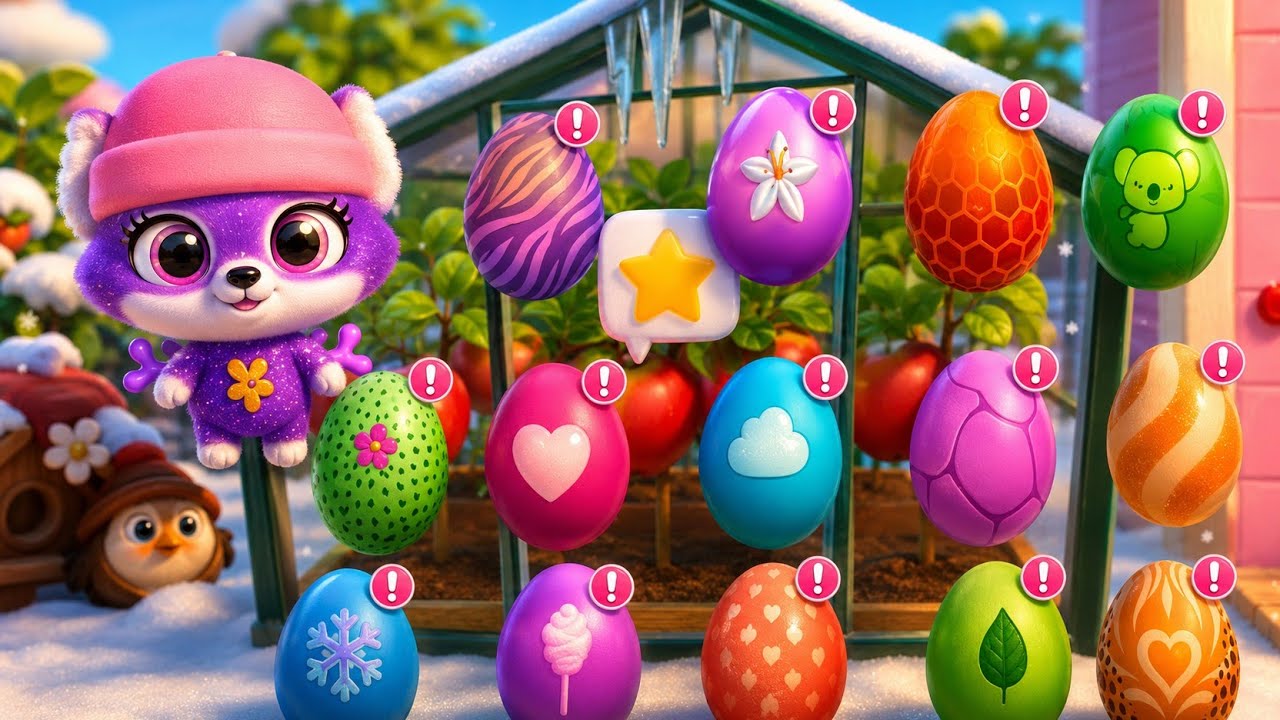Fluvsies pocket world all cute eggs in