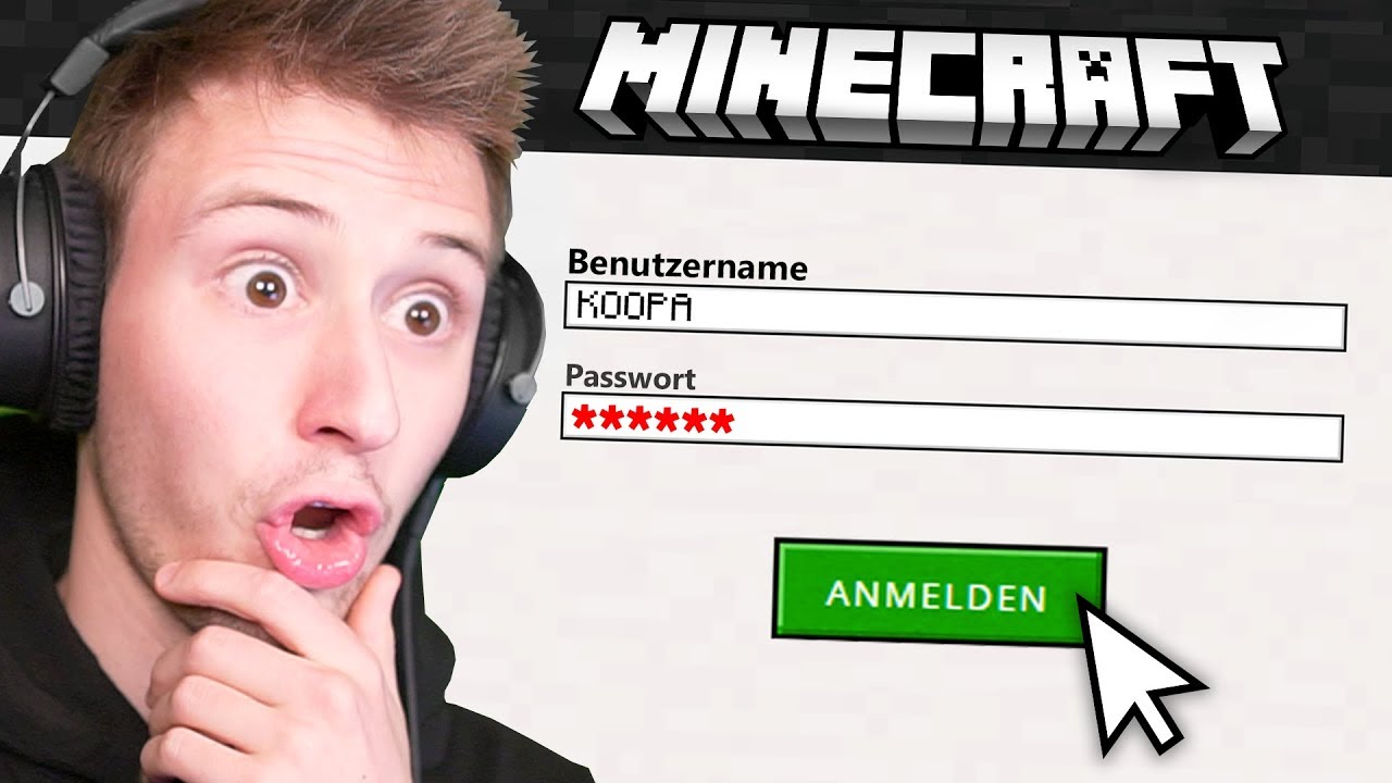 Ich habe Koopas Minecraft Account gehackt! (Troll Wars)