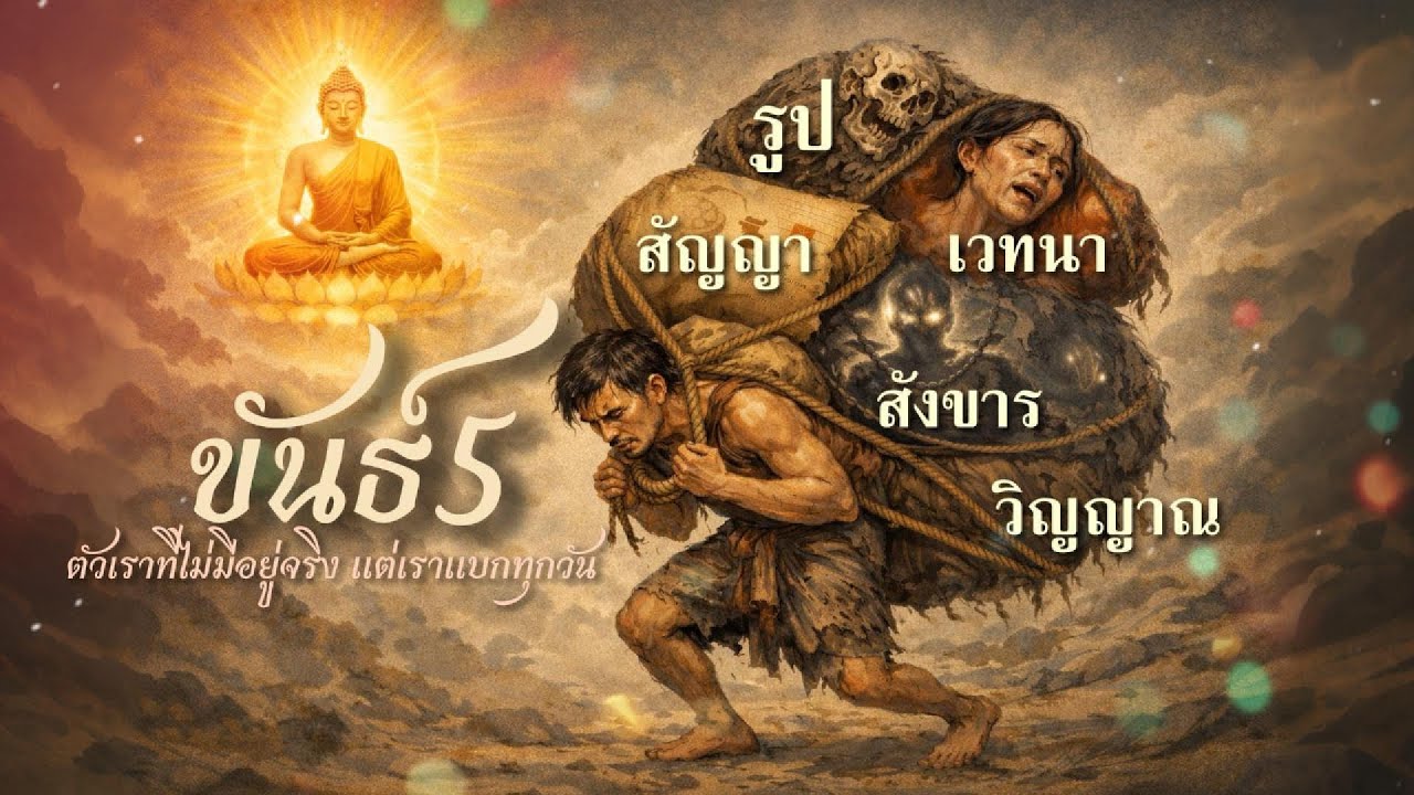 ขันธ์ 5: ตัวเราที่ไม่มีอยู่จริง แต่เราแบกทุกวัน