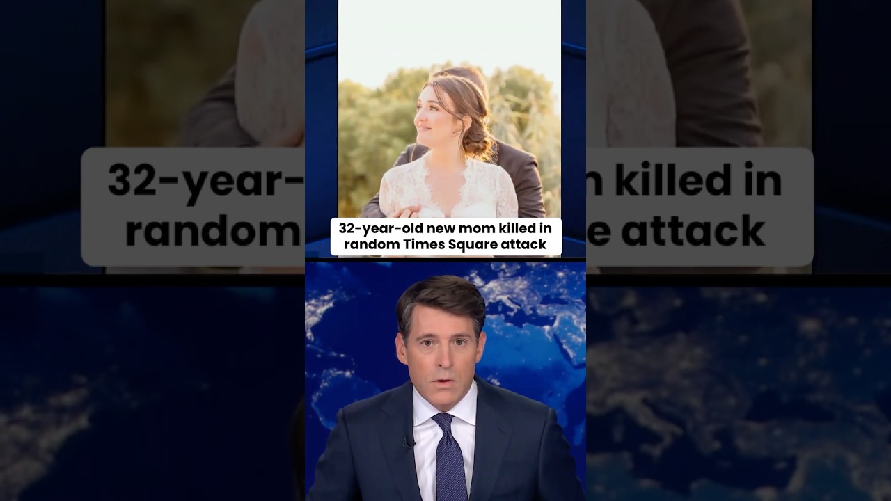 Erin Piacenti, a Bank of America executive, identified as a Times Square stabbing victim #shorts