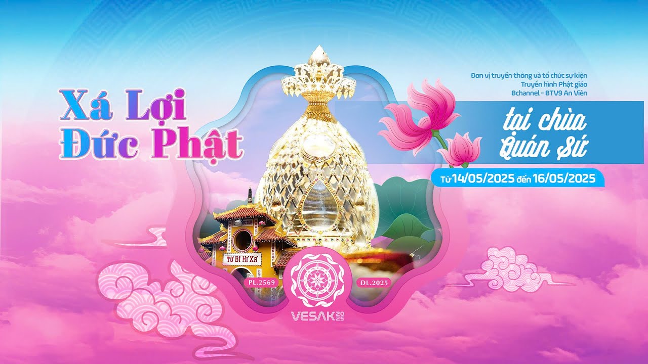 🔴 [TRỰC TIẾP] Giờ phút cuối cùng Chiêm bái Xá Lợi Đức Phật tại chùa Quán Sứ