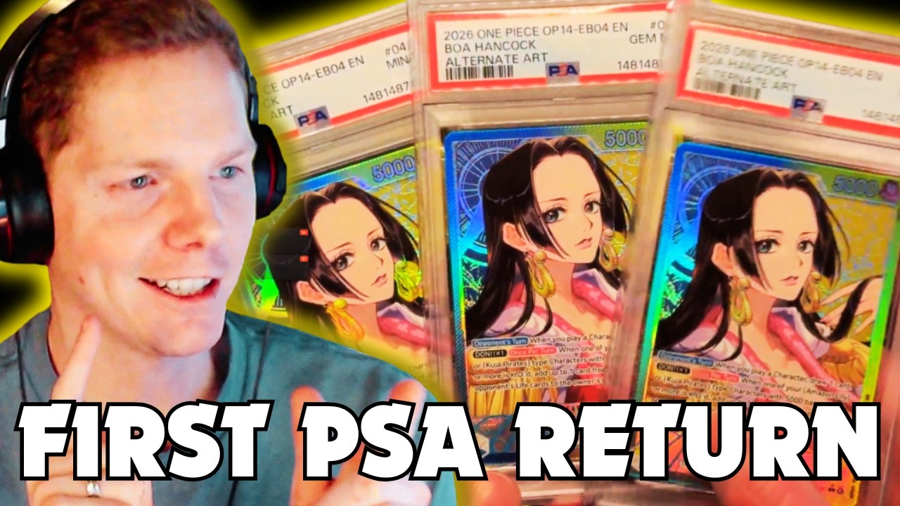 My First Ever One Piece PSA Grades… Was It Worth It?