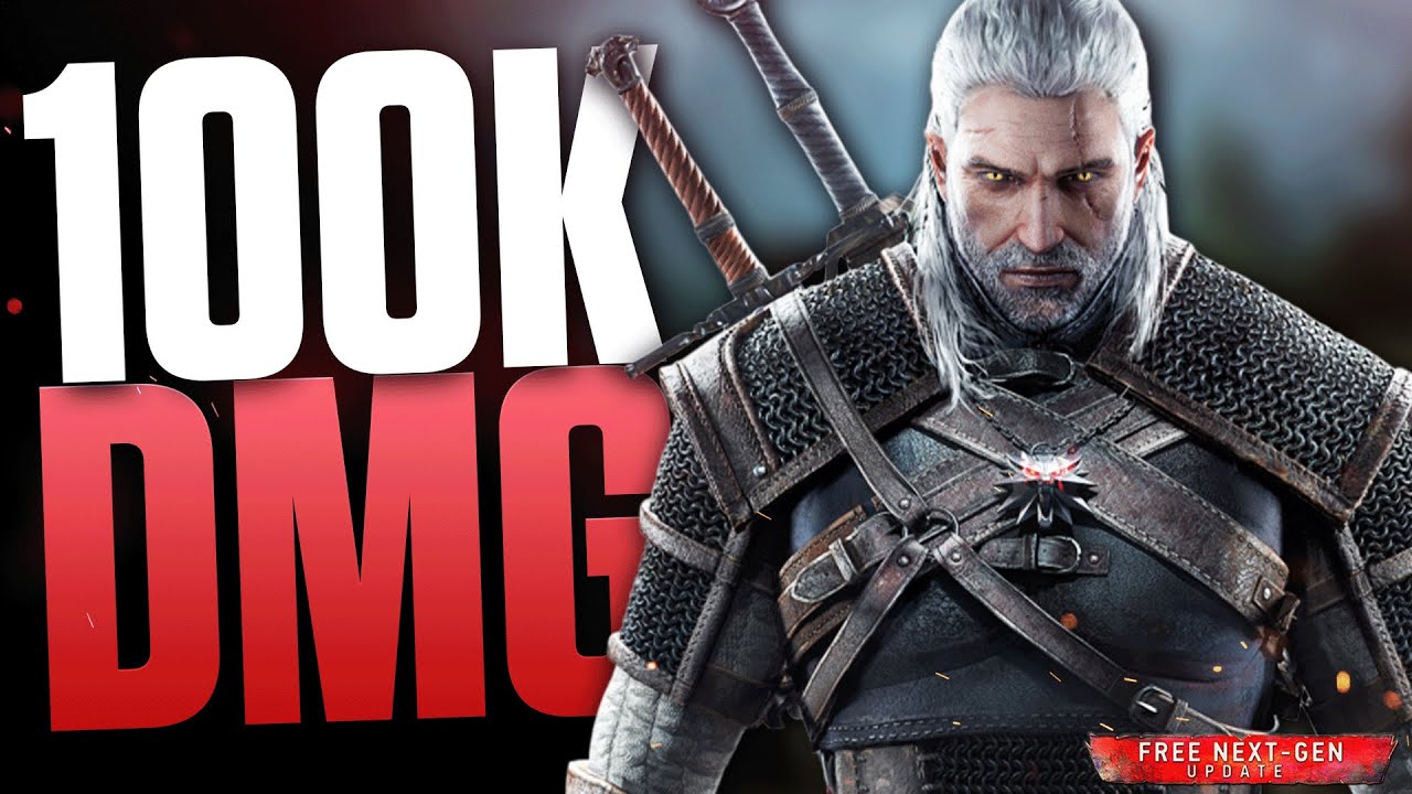 100000 Damage WITH ONE HIT - The strongest build in The Witcher 3 Next Gen - insane best Build