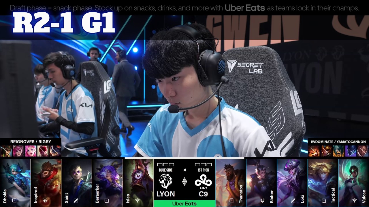 LYON vs C9 - Game 1 | Round 2 S16 LCS Summer 2026 Playoffs | LYON vs Cloud 9 G1 Full Game