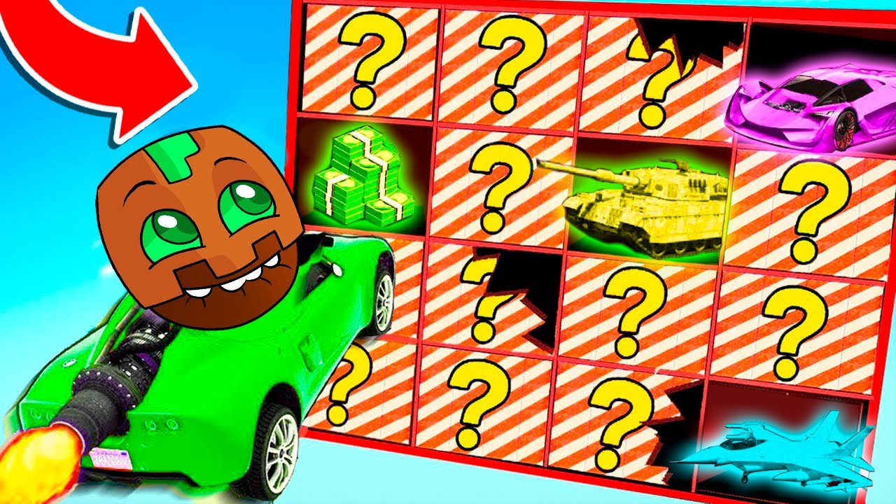 ¡RULETA de las CAJAS MISTERIOSAS en GTA 5 ONLINE! 😱🎯