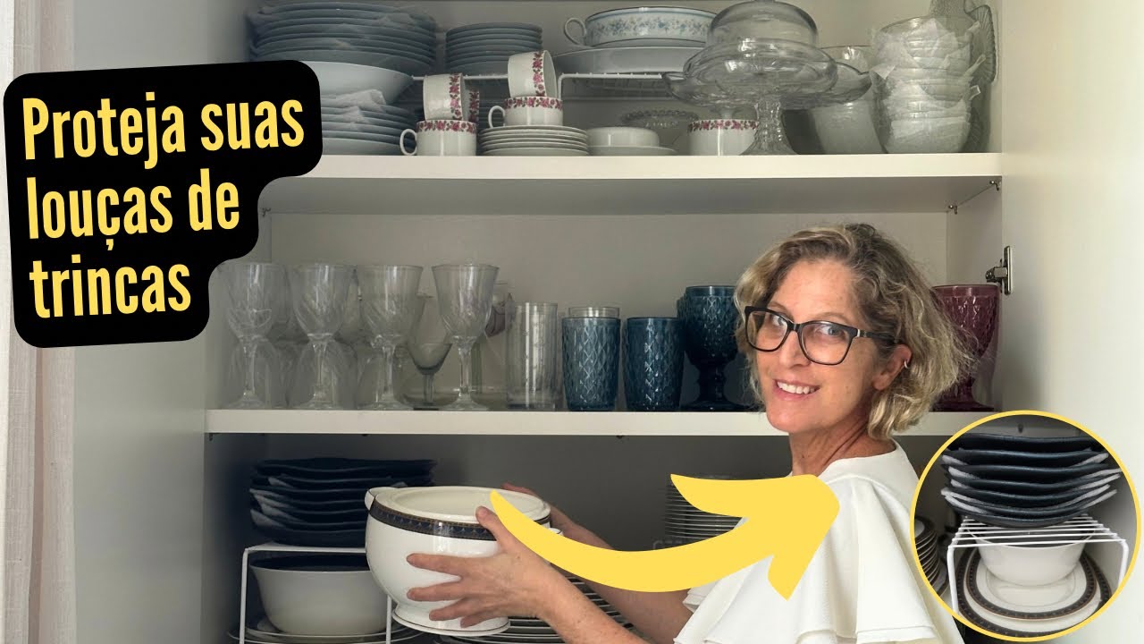 Dica para proteger a sua louça de trincas