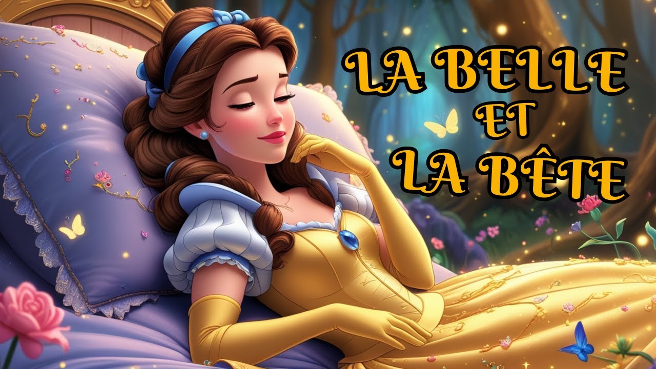 🌹 La Belle et la Bête  | Conte Magique Disney | Histoire Audio Apaisante pour Enfants 🌹✨