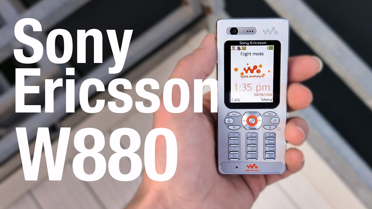 The Sony Ericsson W880i | Form before function