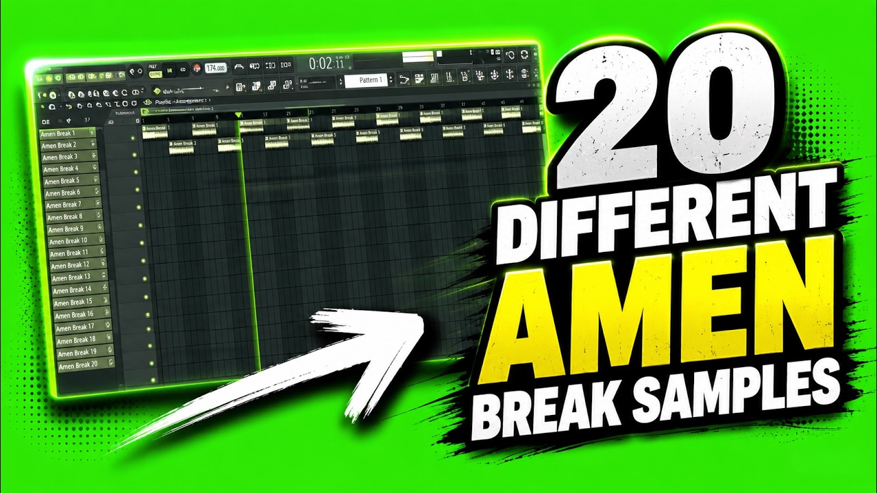 20 Different AMEN BREAK SAMPLES