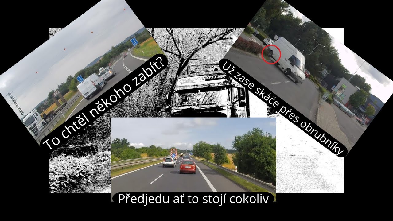N.133 To je chtěl zab&iacute;t? Ohrozit silnič&aacute;ře je norm&aacute;ln&iacute;. #crash #dashcam #cars #nehoda #Liberec