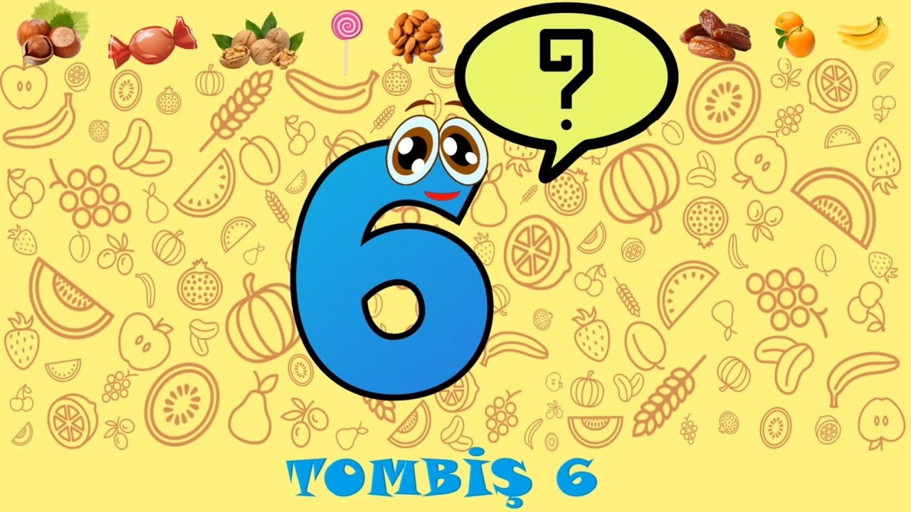 Tombiş 6 - 6 Rakamını Etkileşimli Hikayeyle Öğrenelim😊