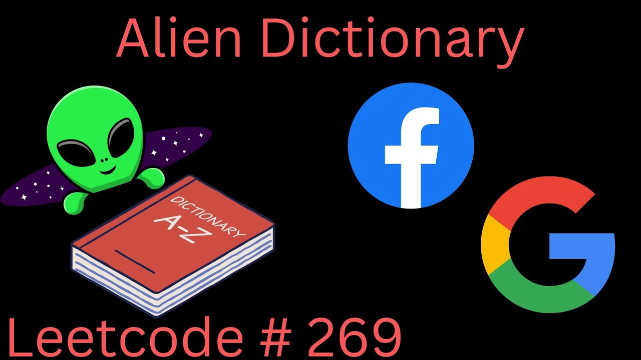 ALIEN DICTIONARY | LEETCODE 269 | PYTHON TOPOLOGICAL SORT DFS SOLUTION
