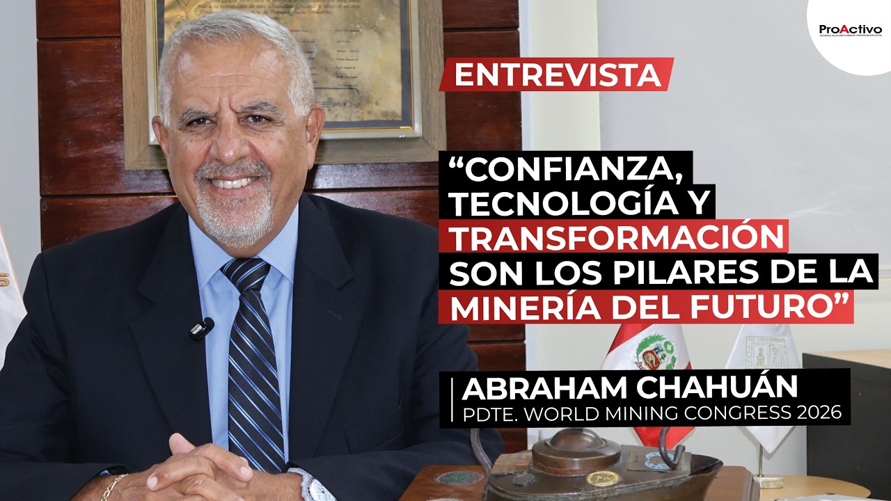 Entrevista a Abraham Chahuán, Presidente del World Mining Congress (WMC)