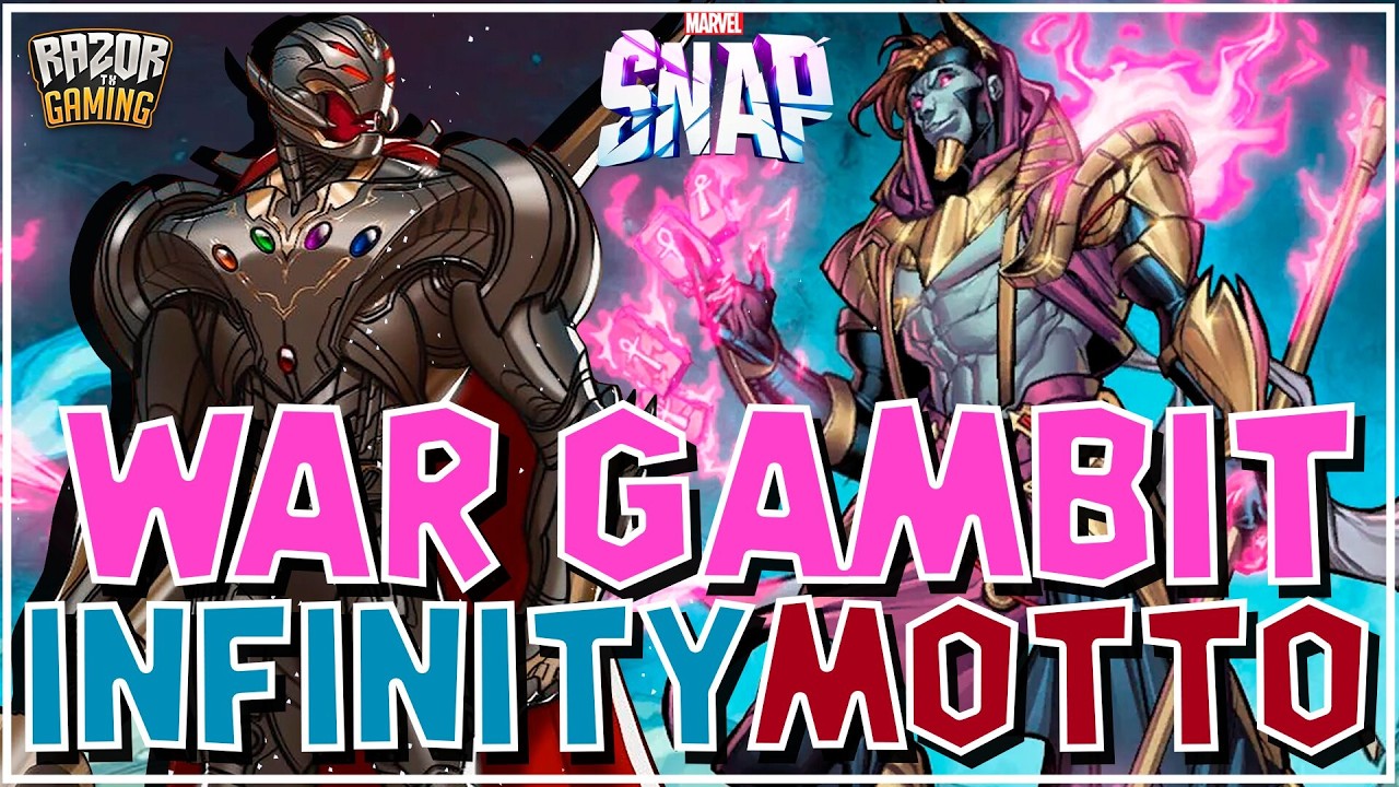 💀 GAMBIT HOSERMAN OF DEATH + INFINITYMOTTO 💎 MARVEL SNAP
