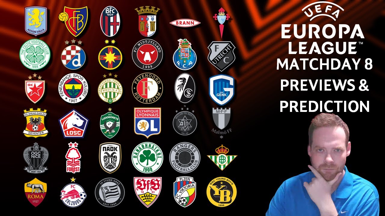 Мои прогнозы и обзоры матчей 8-го тура Лиги Европы! #uel